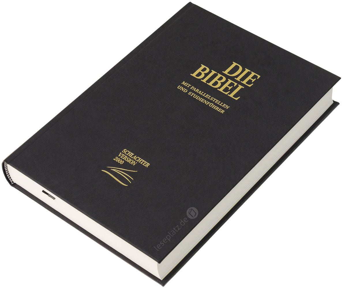 Schlachter 2000 Standardausgabe - Hardcover schwarz