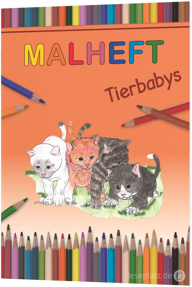 Malheft "Tierbabys"