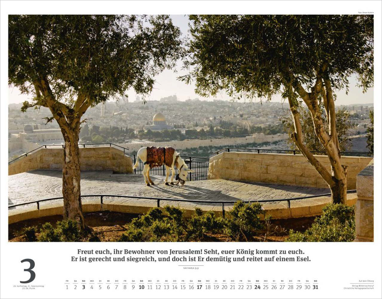 Israel 2024 - Wandkalender (Weiss) Israel 2024 - Wandkalender (Weiss)