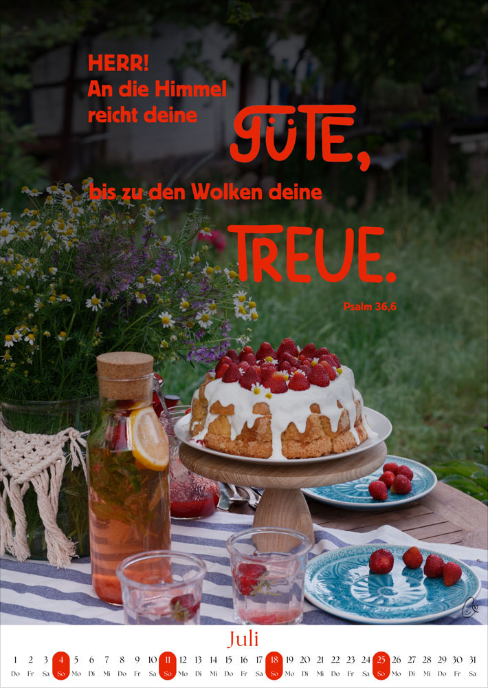 Gottes Wort im Alltag 2027 - Posterkalender