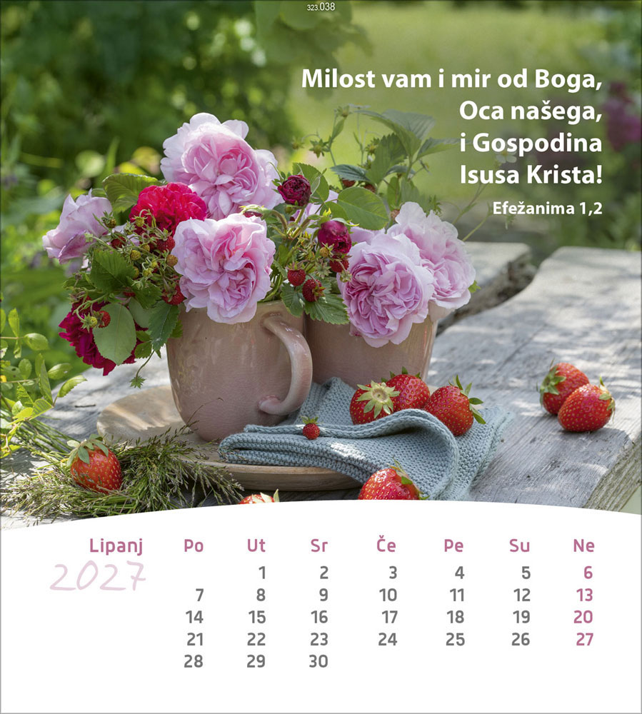 Leben für Dich 2027 - Verteilkalender (Kroatisch)