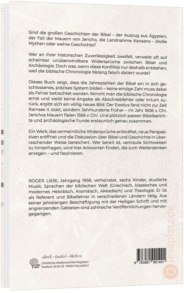 Revolution in der biblischen Chronologie