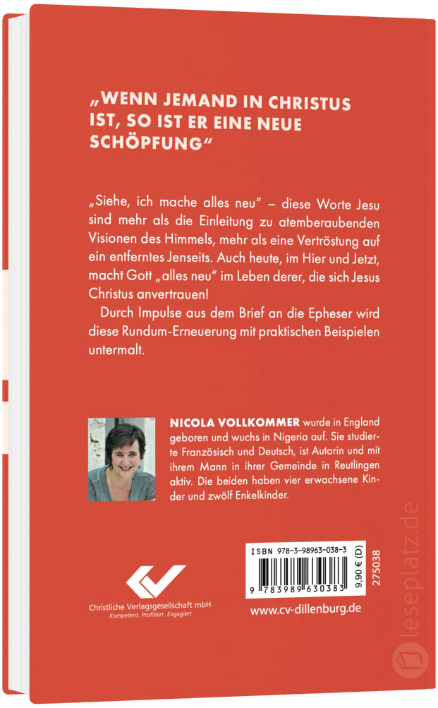 Siehe, ich mache alles neu