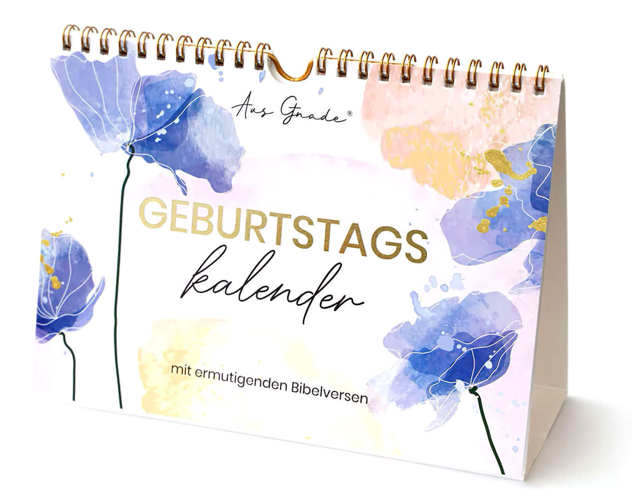 Geburtstagskalender "Ermutigung" - Tischkalender