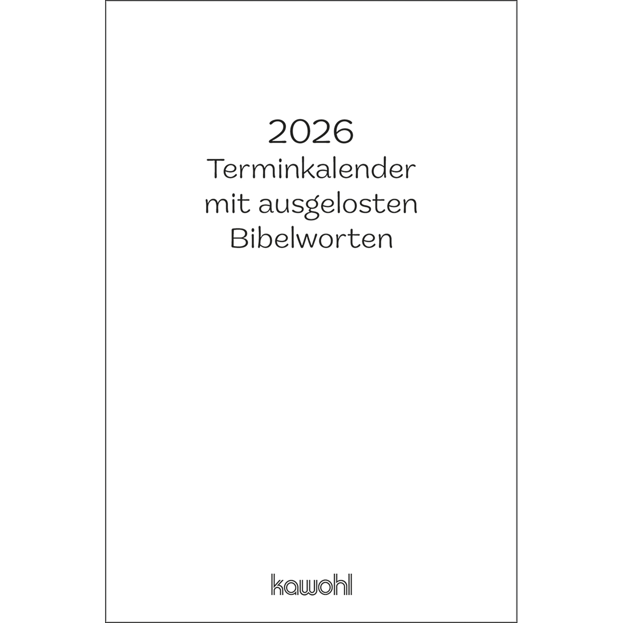 Er ist immer bei mir - Terminkalender 2026