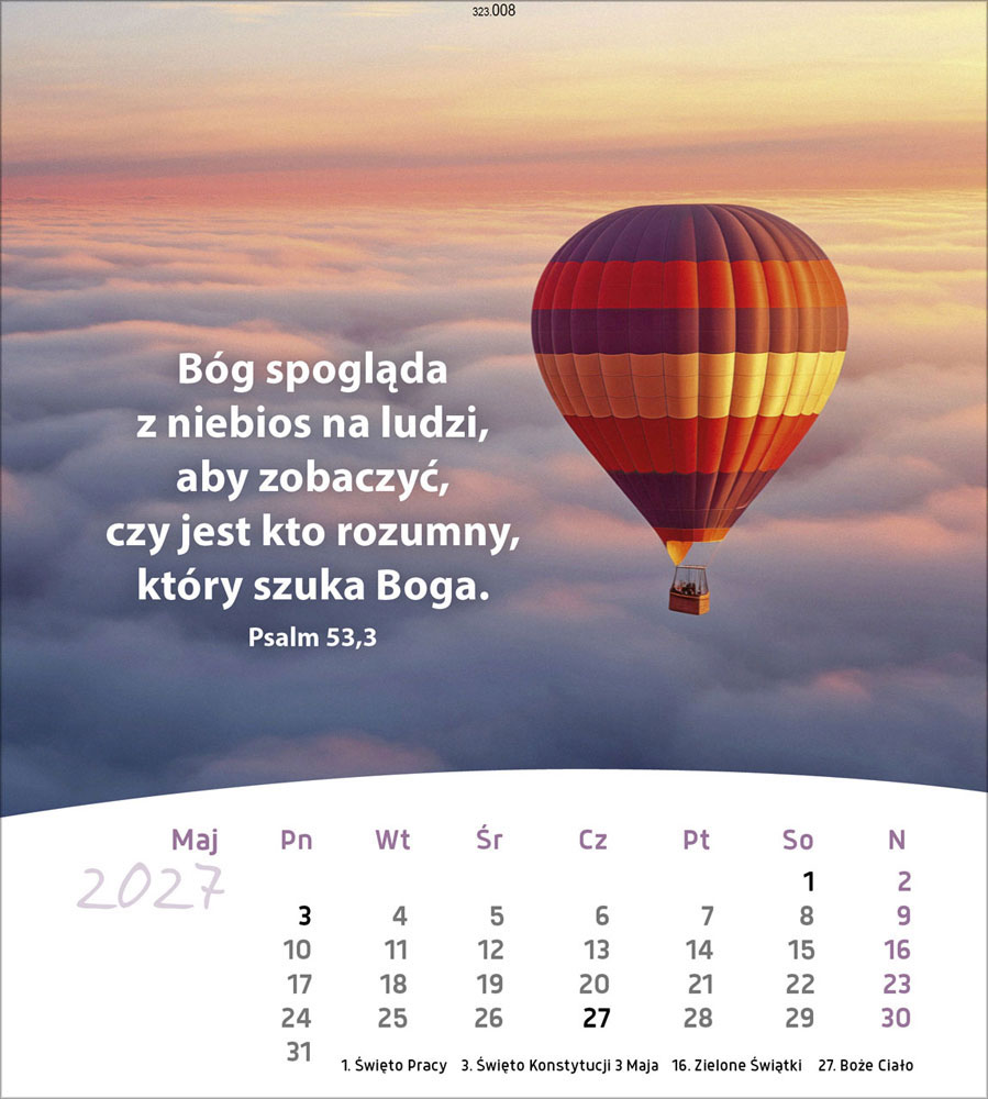 Leben für Dich 2027 - Verteilkalender (Polnisch)