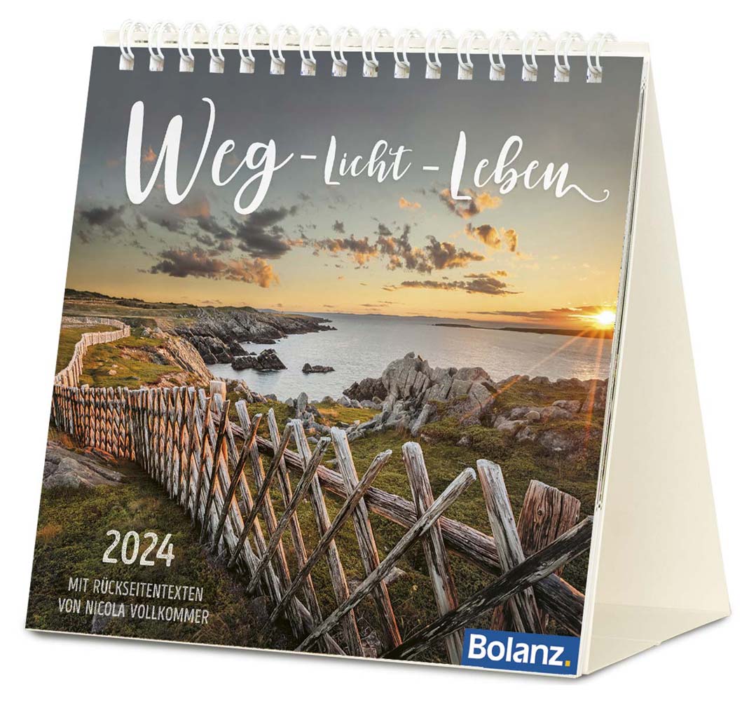 Weg - Licht - Leben 2024 - Tischkalender Weg - Licht - Leben 2024 - Tischkalender