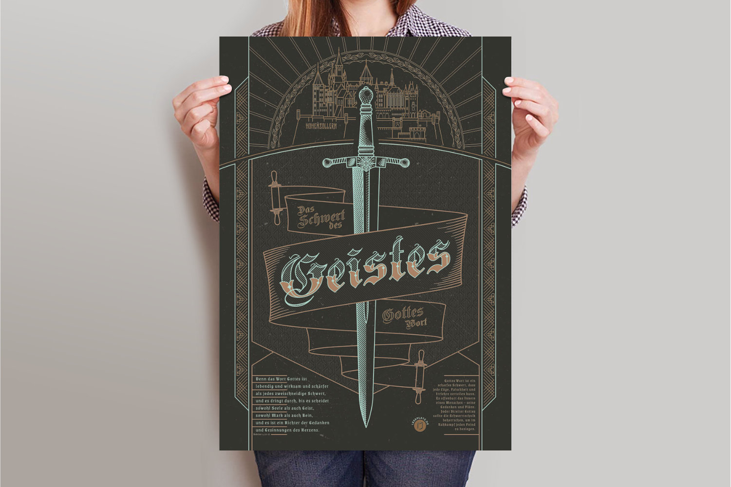 Poster "Schwert des Geistes"