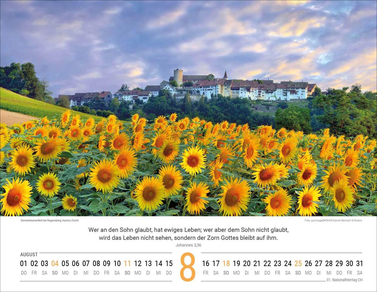 Schweizer Bildkalender 2024 Schweizer Bildkalender 2024