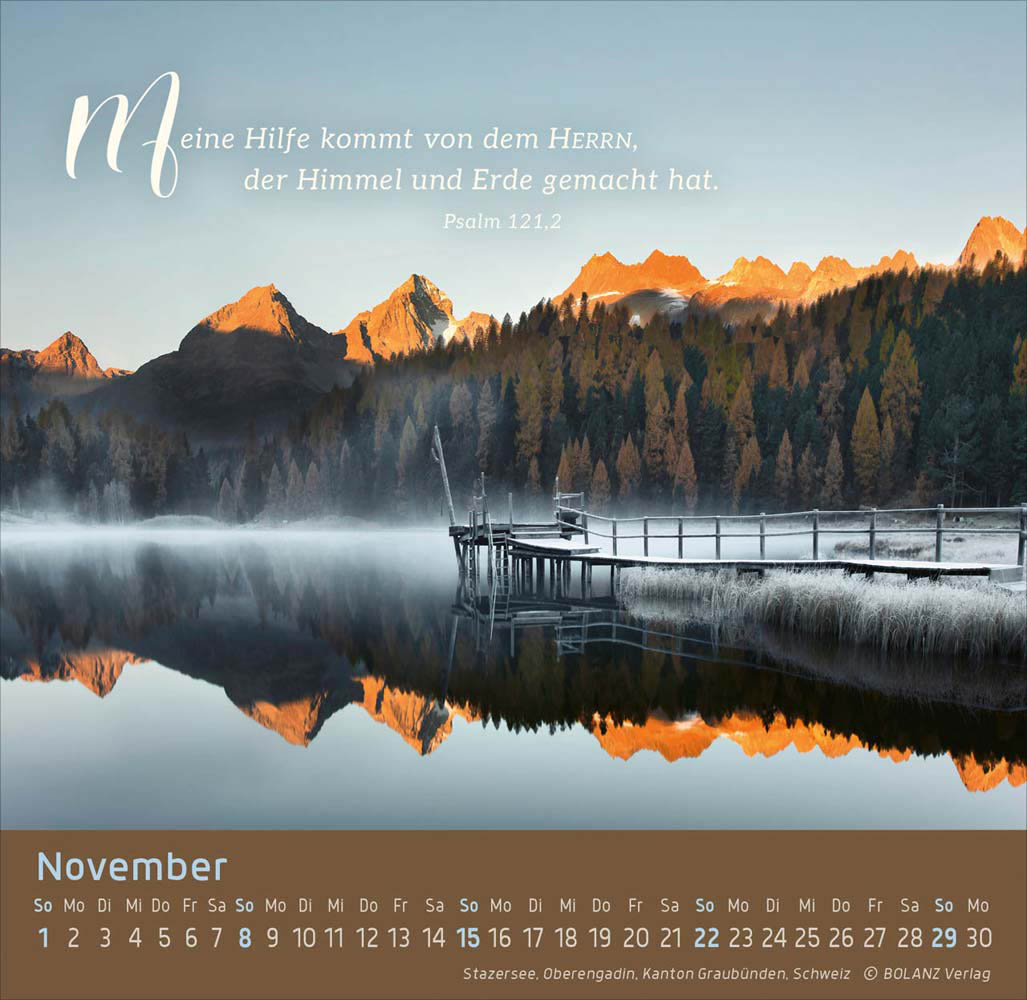 Weg - Licht - Leben 2026 - Tischkalender