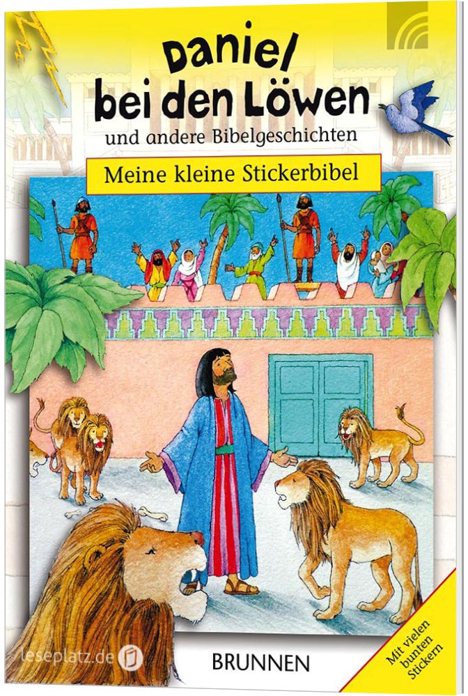 Meine kleine Stickerbibel - Daniel bei den Löwen