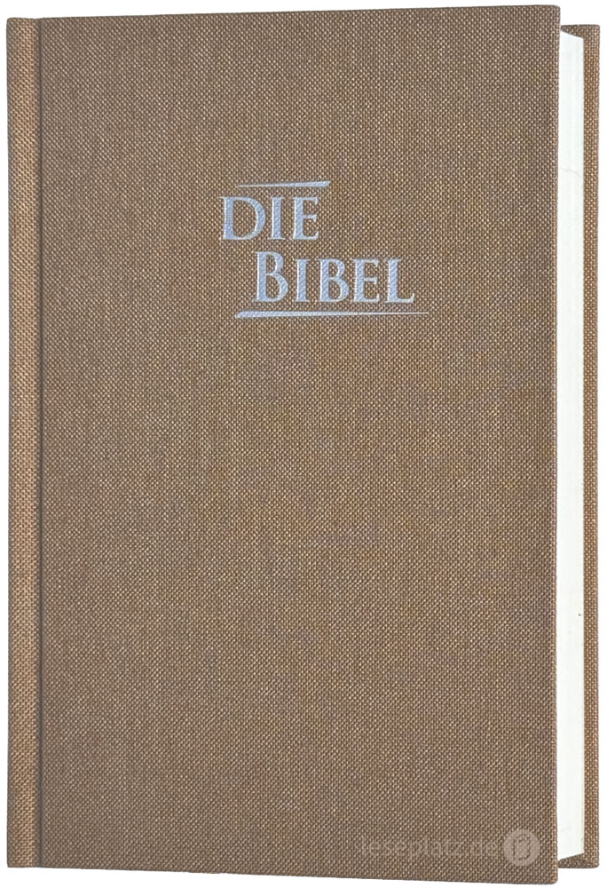 Elberfelder 2003 - Pocketausgabe / Leinen sandbraun