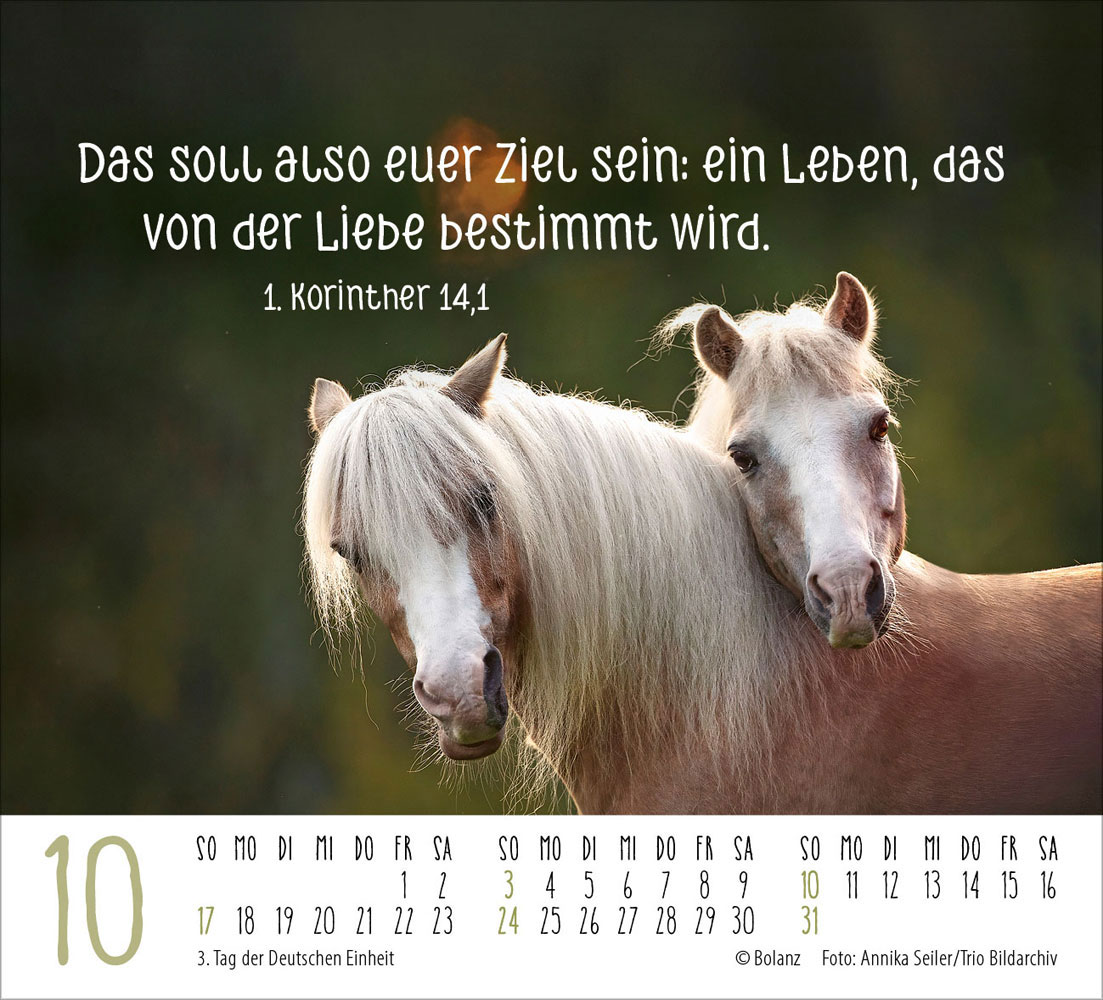 Begegnungen 2027 - Minikalender