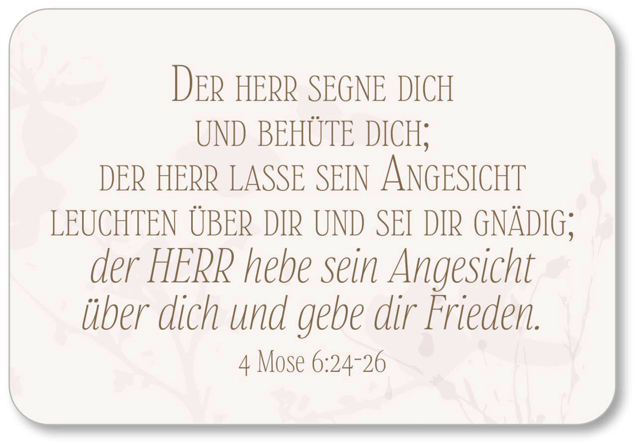 Minikarten-Box "Viel Segen"