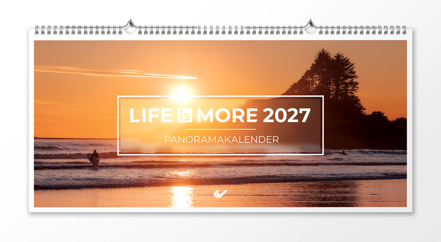 Life-is-more Panoramakalender XL 2027