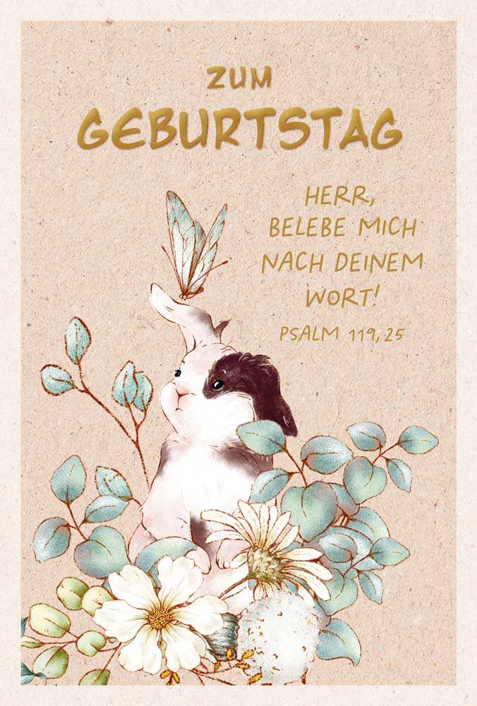Doppelkarte "Belebt"