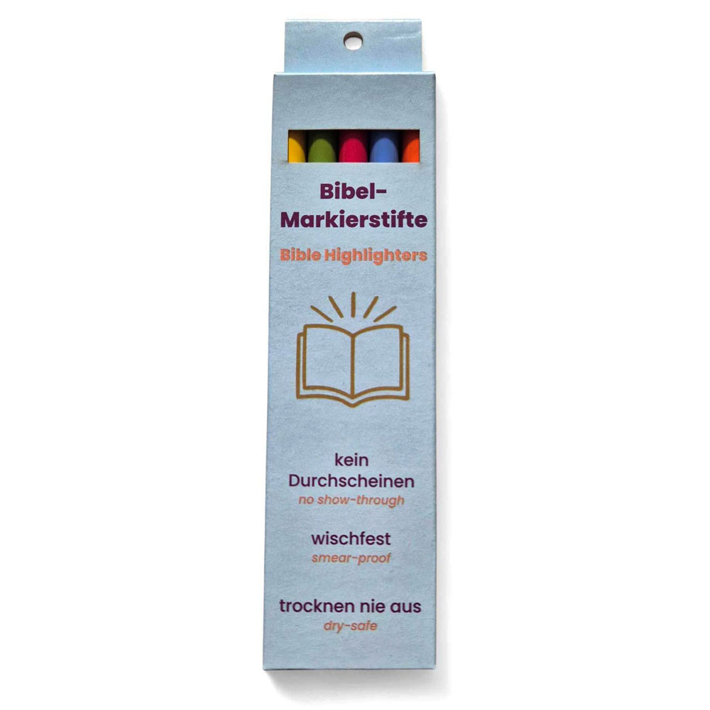 Bibelmarkierstifte - 5er Set