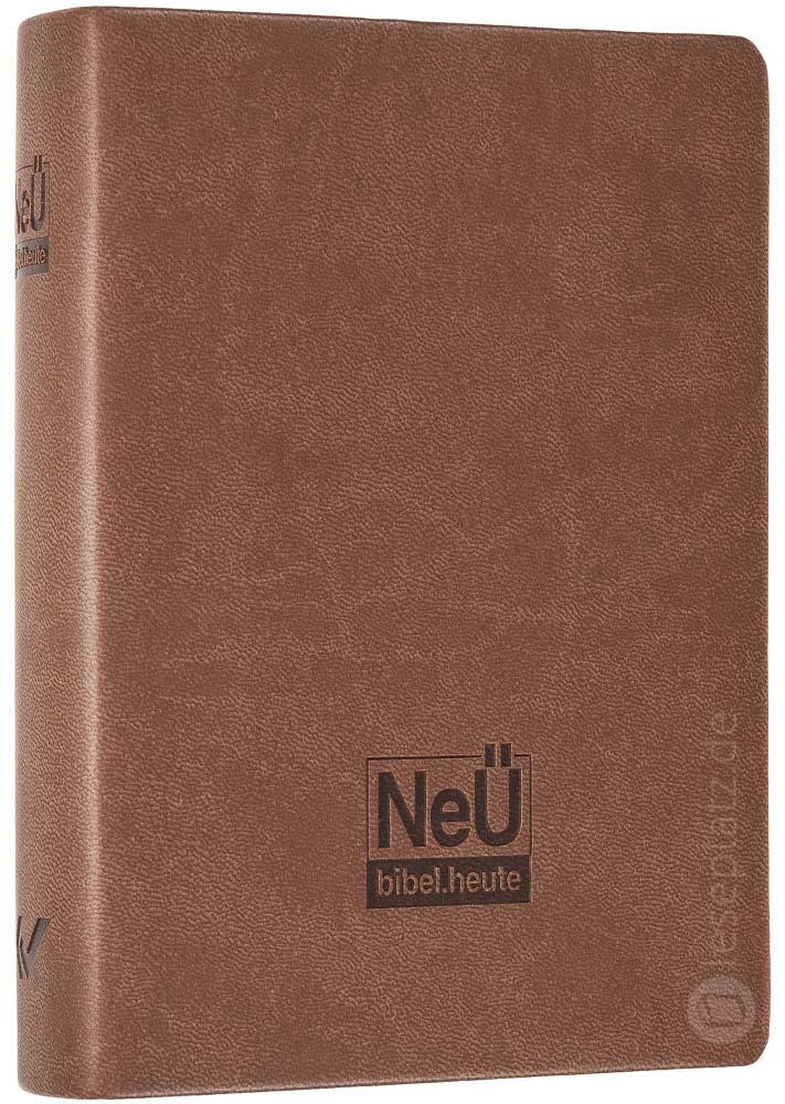 NeÜ - Taschenausgabe Kunstleder braun