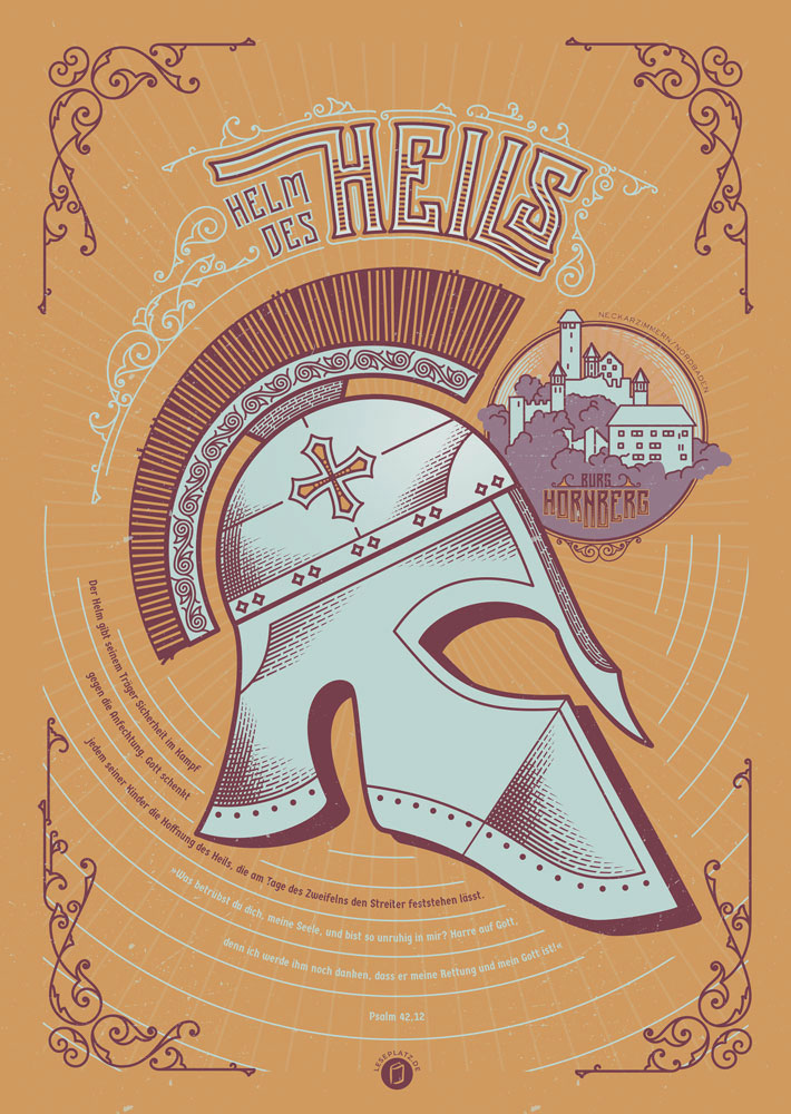 Poster "Helm des Heils"