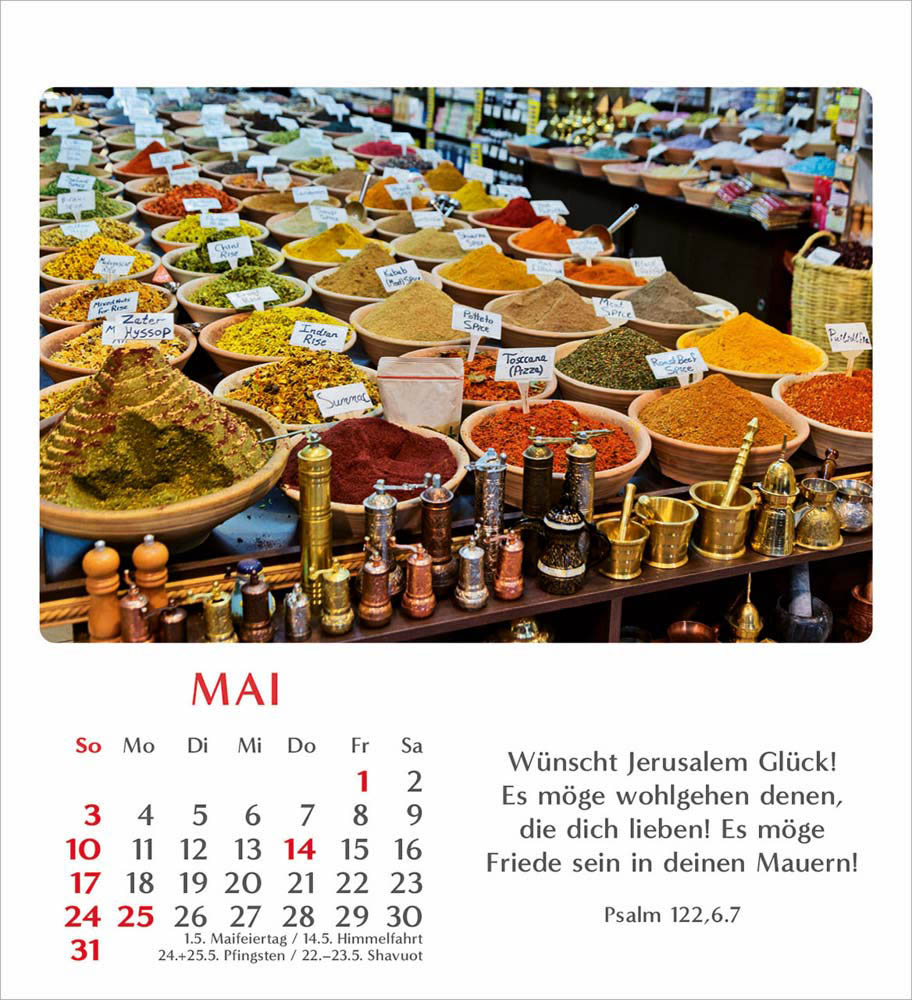 Geliebtes Israel 2026 - Verteilkalender Geliebtes Israel 2026 - Verteilkalender