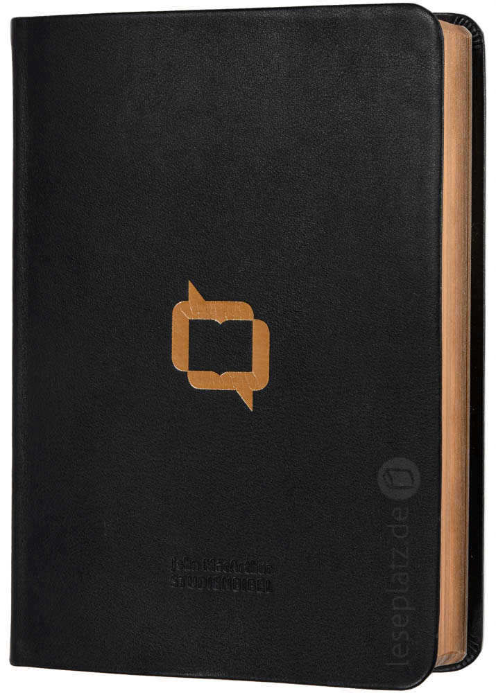 MacArthur Studienbibel - Kalbsleder / Rotgoldschnitt