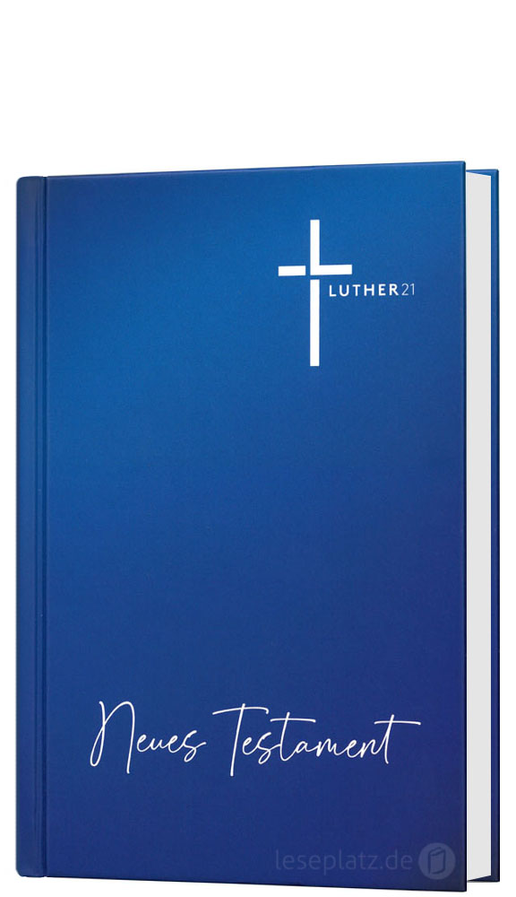 Luther21 NT+PS - Hardcover blau