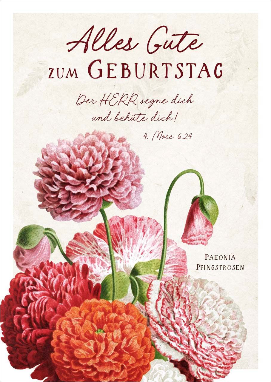 Postkarte "Japanischer Waldmohn"