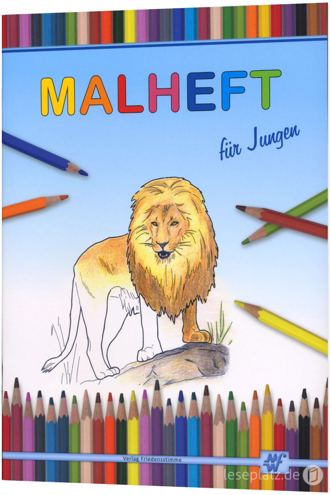 Malheft für Jungen