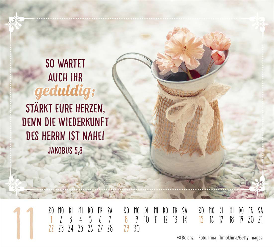 Worte von Herzen 2026 - Minikalender