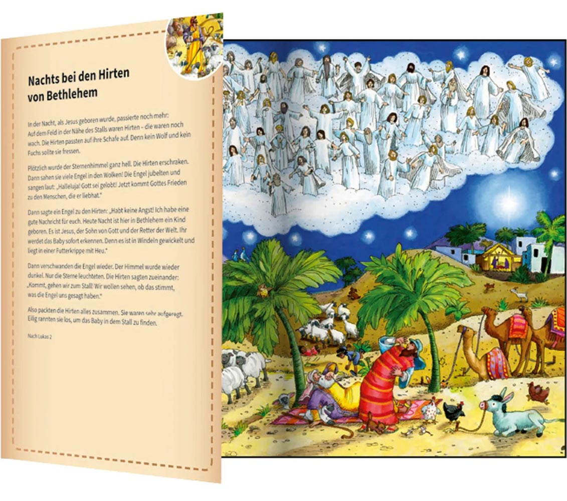 Das große Weihnachts-Wimmelbuch für kleine Entdecker