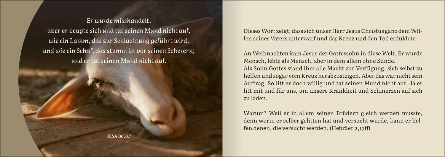 Jesus - das Lamm Gottes