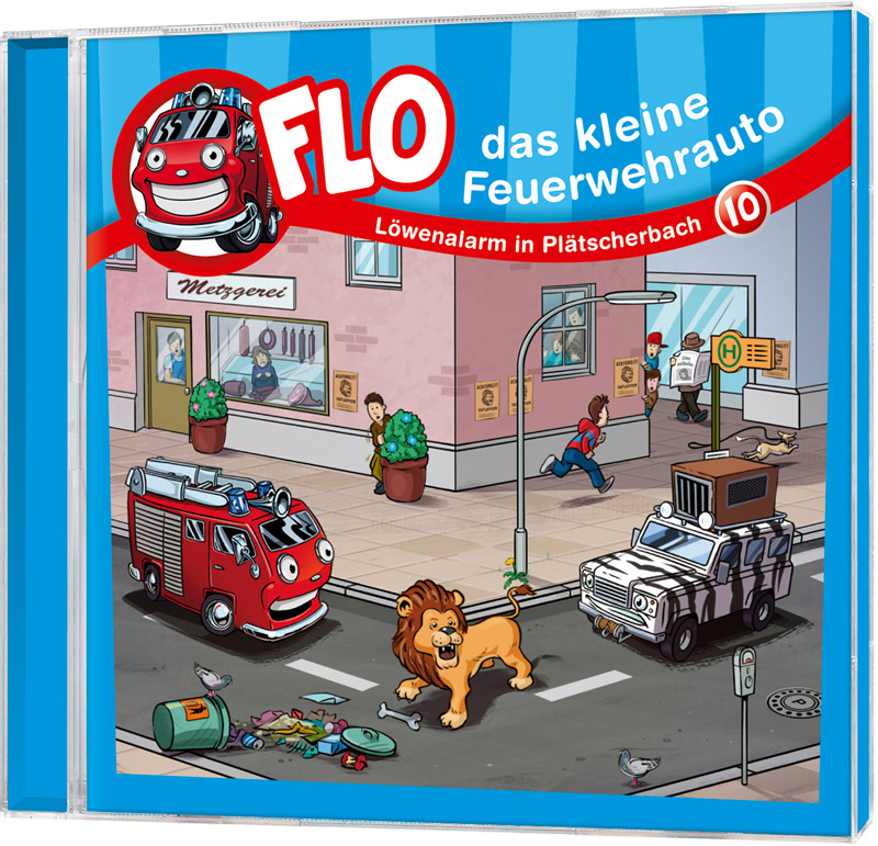 Flo - Das kleine Feuerwehrauto (10) - CD