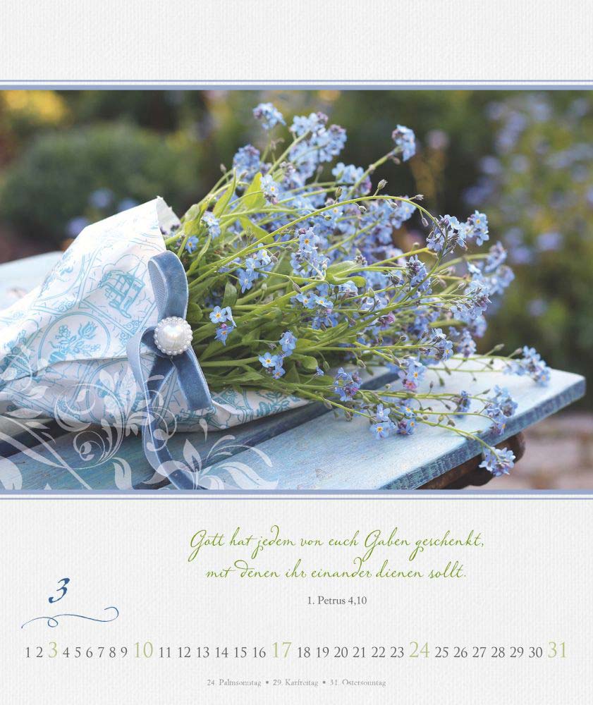 Tausend Geschenke 2024 - Postkartenkalender