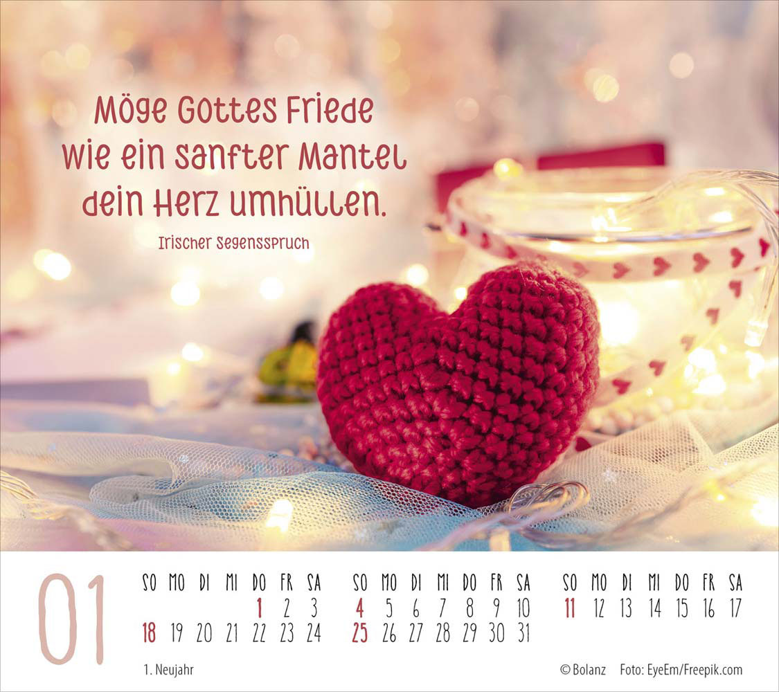 Gute Wünsche für dich 2026 - Tischkalender Gute Wünsche für dich 2026 - Tischkalender