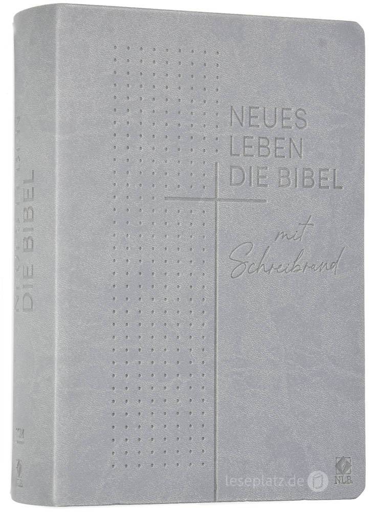 Neues Leben. Die Bibel - Schreibrandausgabe "Kunstleder grau"