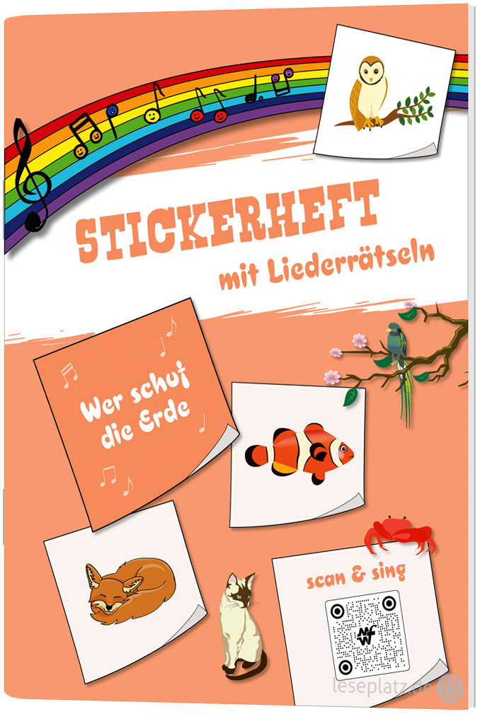 Stickerheft "Wer schuf die Erde"