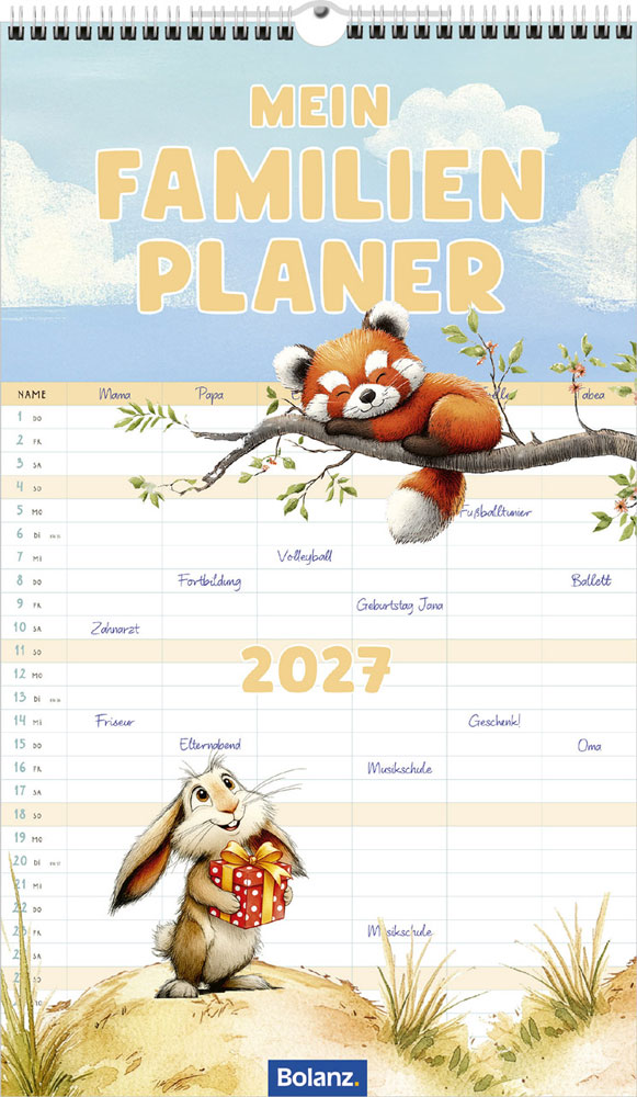 Mein Familienplaner 2027