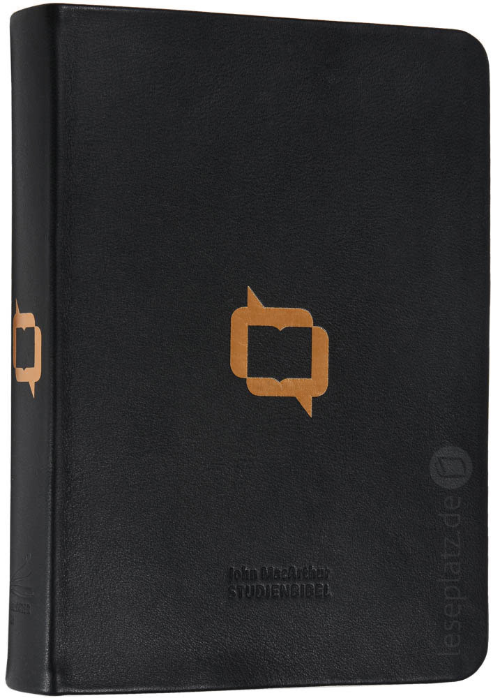 MacArthur Studienbibel - Kalbsleder / Rotgoldschnitt