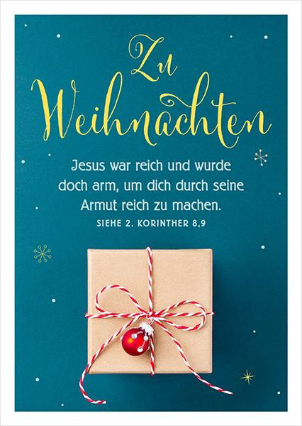 Postkarte "Geschenk"