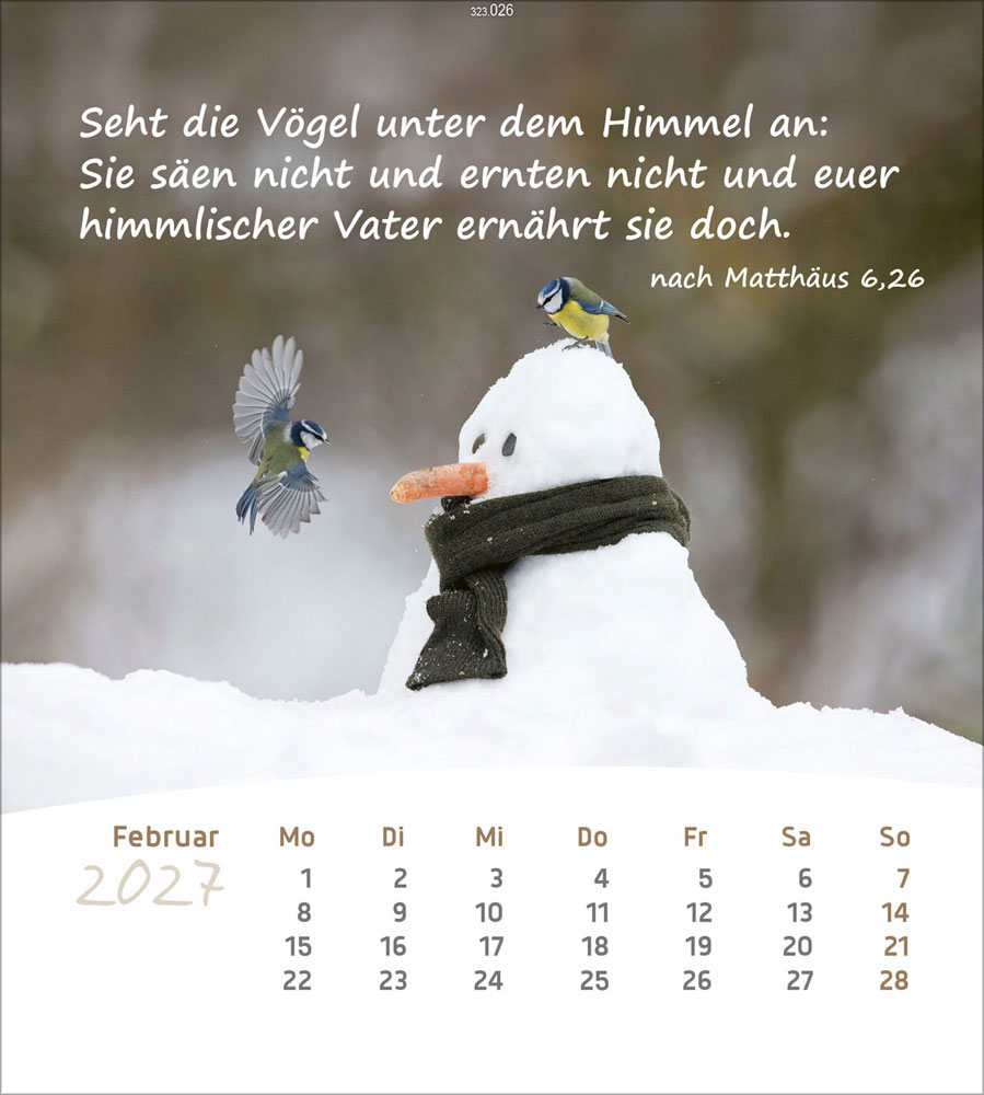 Leben für Dich 2027 - Verteilkalender