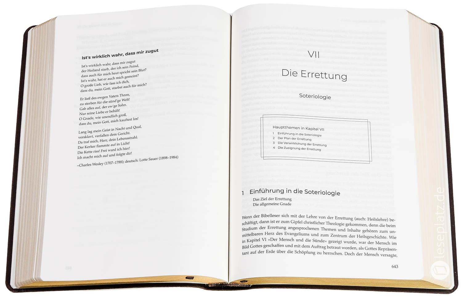 Biblische Lehre - Lederausgabe