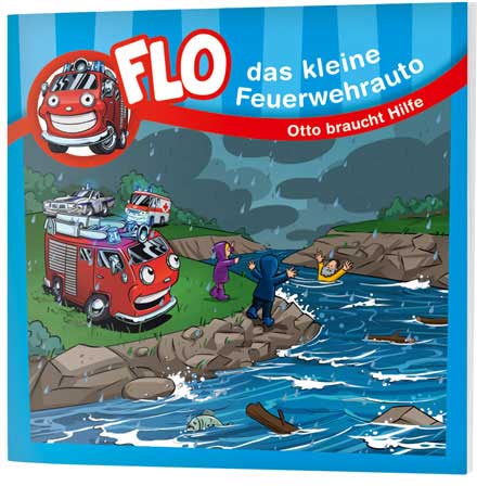 Flo, das kleine Feuerwehrauto - Mini-Buch "Otto braucht Hilfe"
