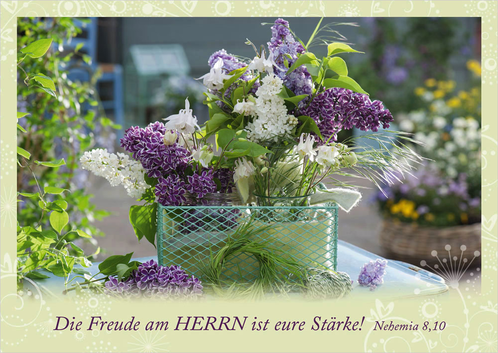 179731996 Postkarte "Die Freude am Herrn"