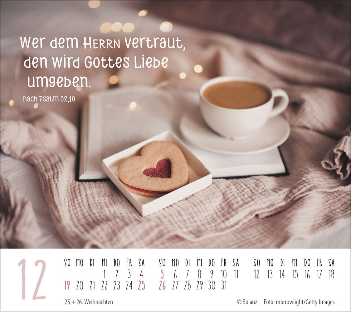 Gute Wünsche für dich 2027 - Tischkalender