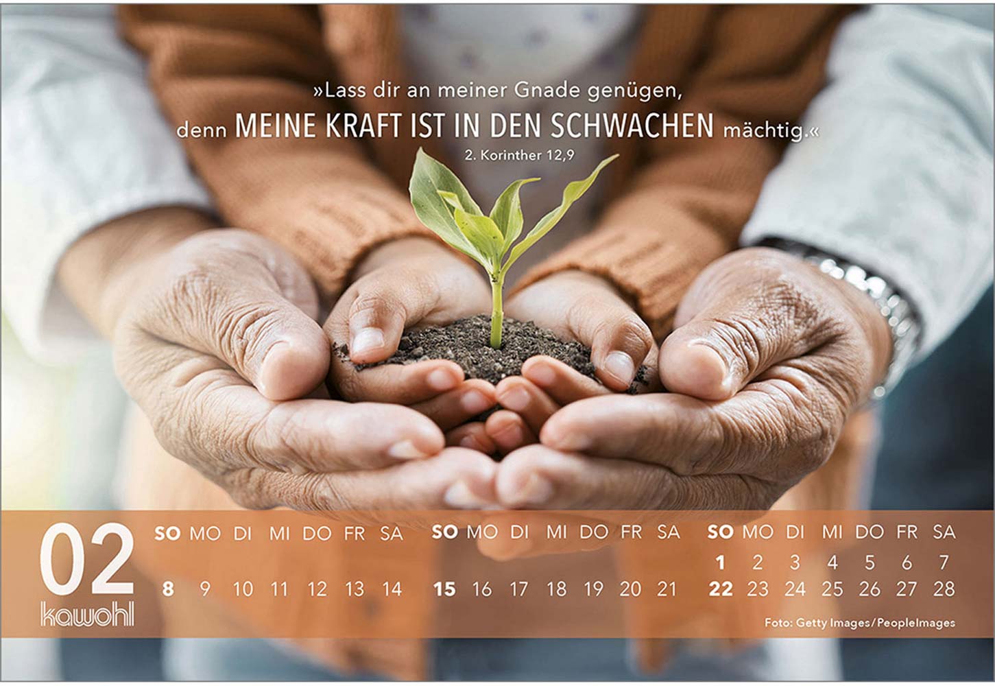 Jesus Zitate 2026 - Aufstellkalender
