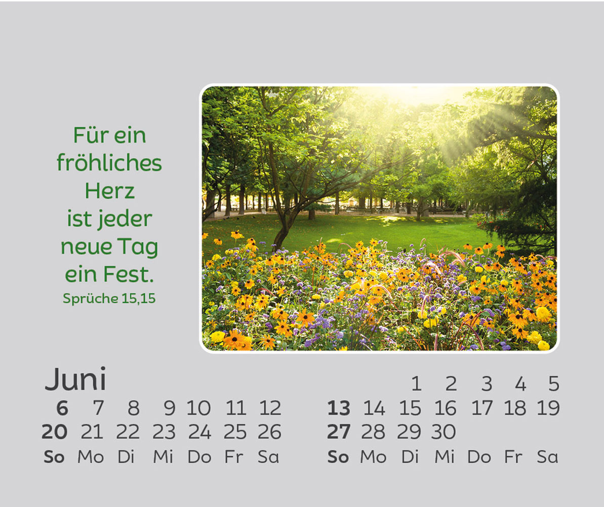 Freude für jeden Tag 2027