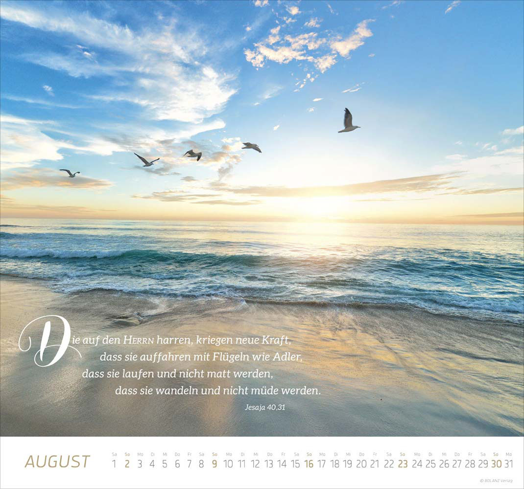 Zeit für Meer 2026 - Wandkalender