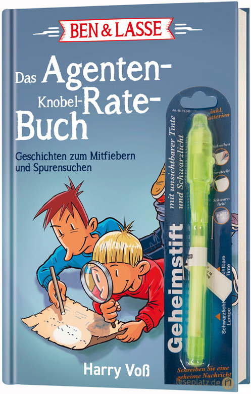 Ben & Lasse - Das Agenten-Knobel-Rate-Buch
