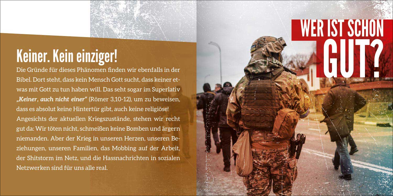 Krieg! Ein ständiger Begleiter?