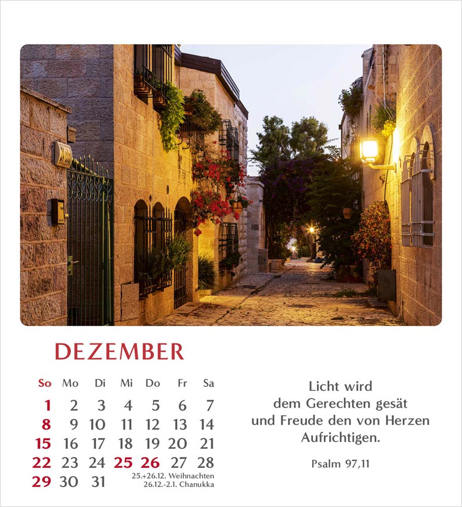 Geliebtes Israel 2024 - Verteilkalender Geliebtes Israel 2024 - Verteilkalender
